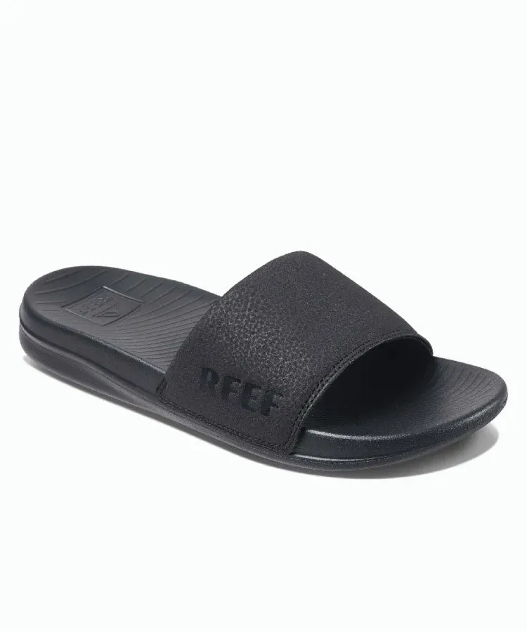 Reef One Womens Slide - Black