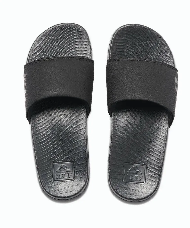 Reef One Womens Slide - Black