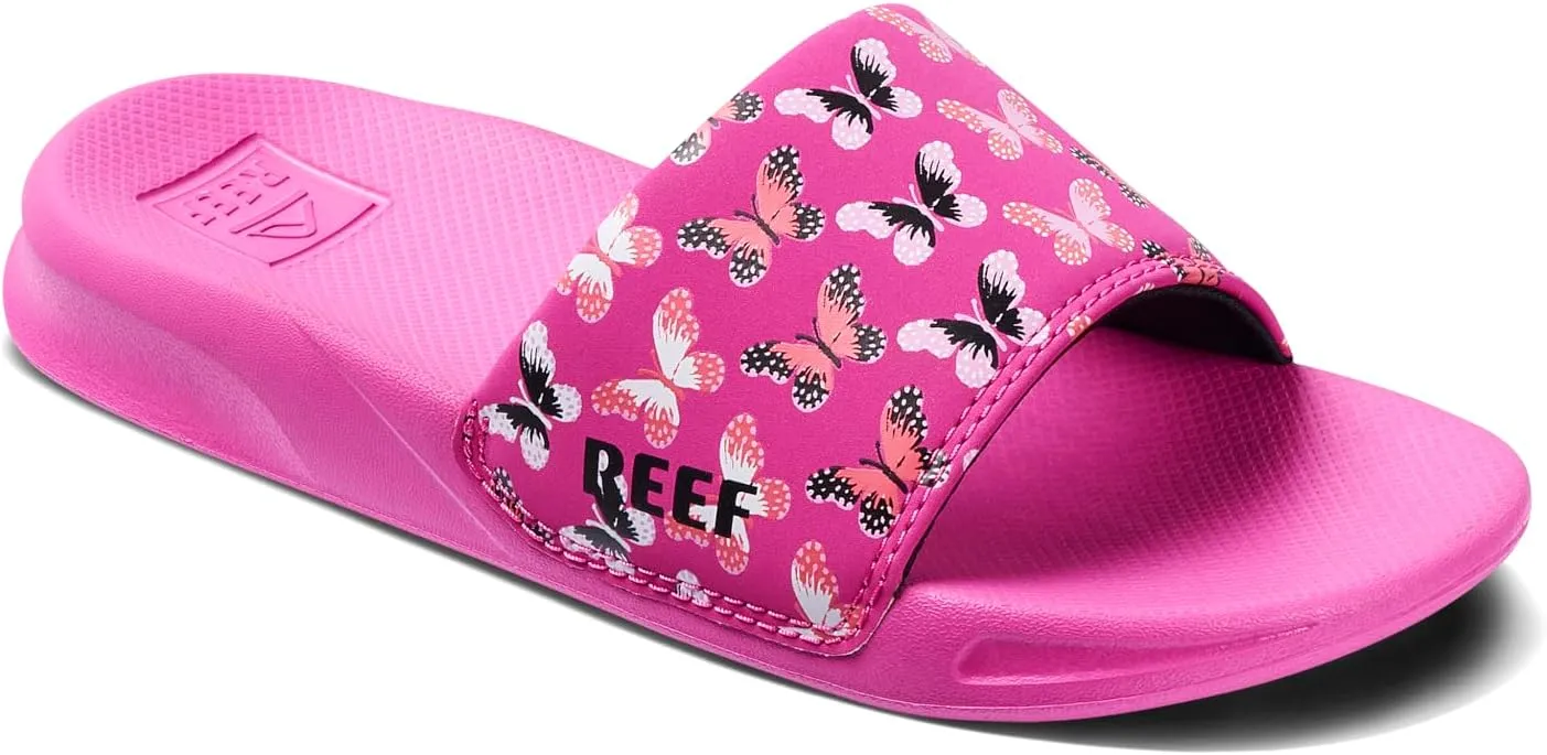 REEF Unisex-Child Kids One Slide Sandal