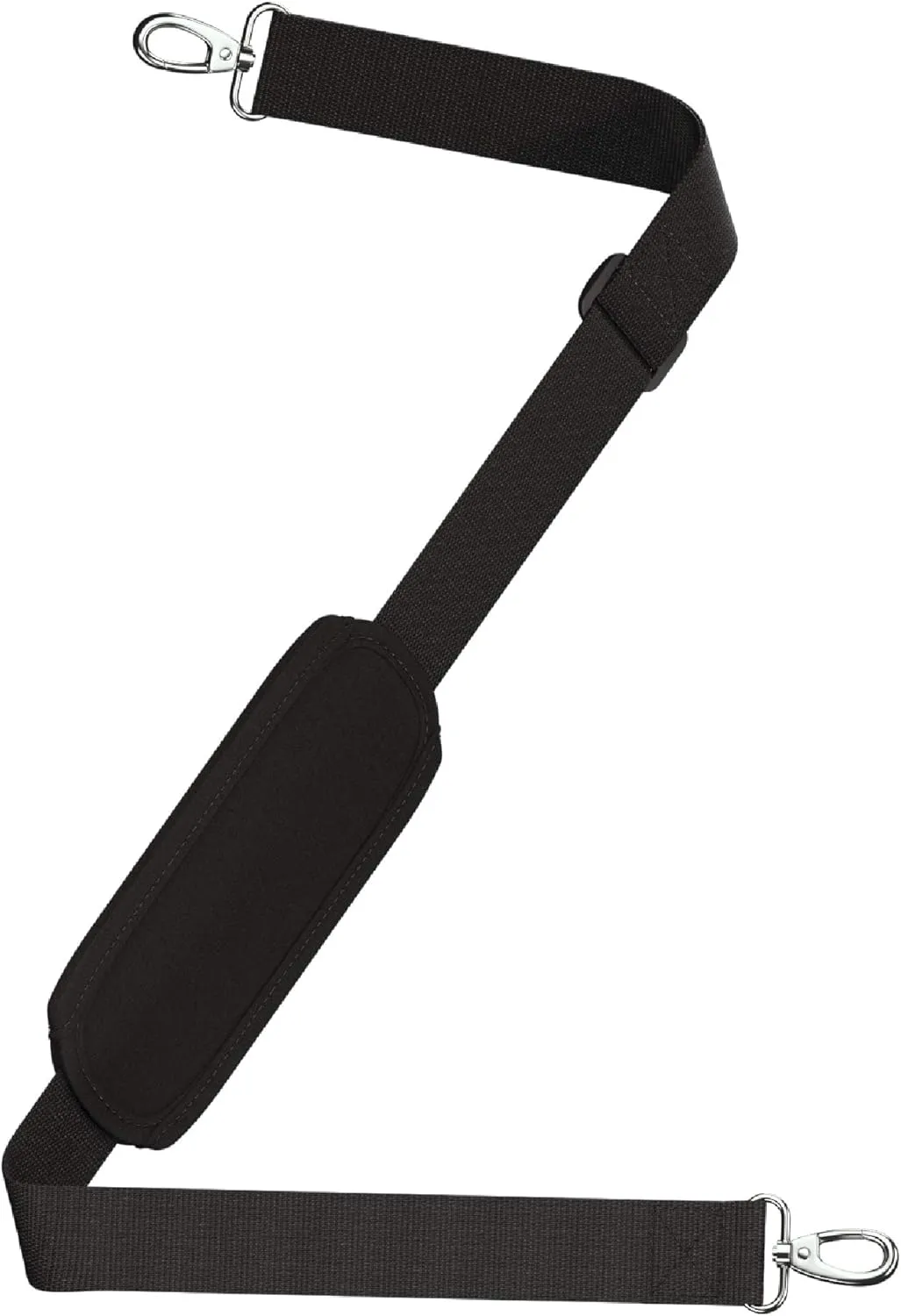 Replacement Shoulder Strap for Bags Universal Bag Strap for Camera, Laptop, Diaper, Duffle Bags, & More | Extra-Thick Pad for Added Comfort | Crossbody Strap Lifts Up to 1,200 Lb
