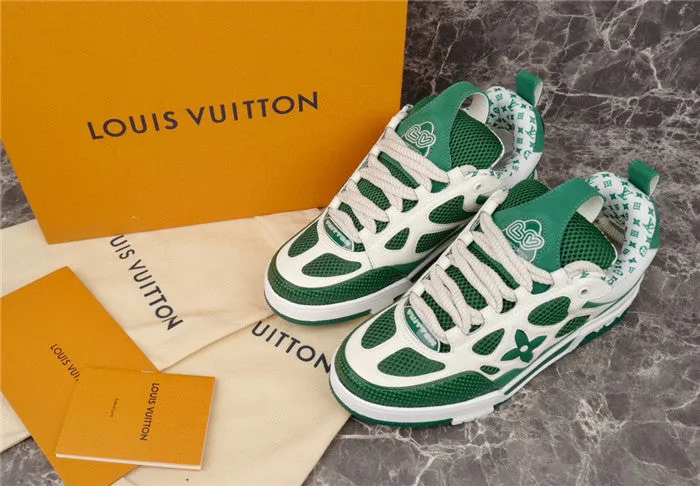 Risk-free returns SNEAKER LV New Year promotion SKATE LOUIS GREEN VUITTON WHITE