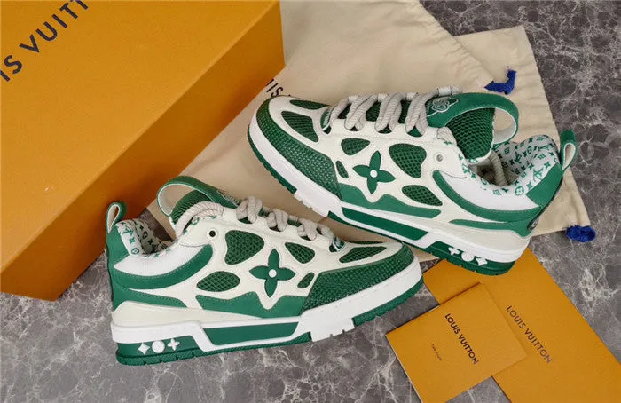Risk-free returns SNEAKER LV New Year promotion SKATE LOUIS GREEN VUITTON WHITE