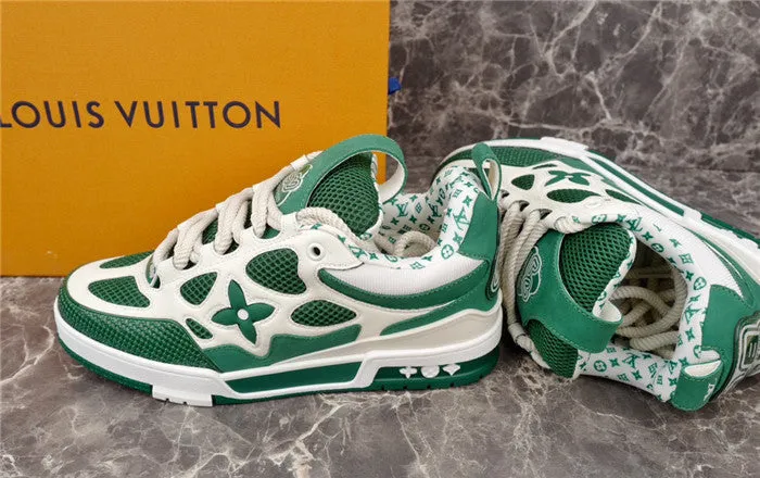 Risk-free returns SNEAKER LV New Year promotion SKATE LOUIS GREEN VUITTON WHITE
