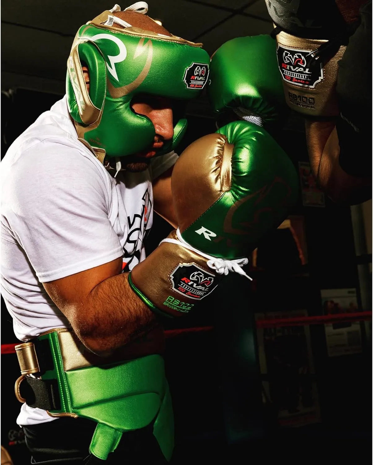 RIVAL Boxing RNFL100 Professional No-Foul Groin Protector with Dual Waist Straps, Hook and Loop Closures, Ultra-Lightweight Construction, and Super-Rich Microfibre PU