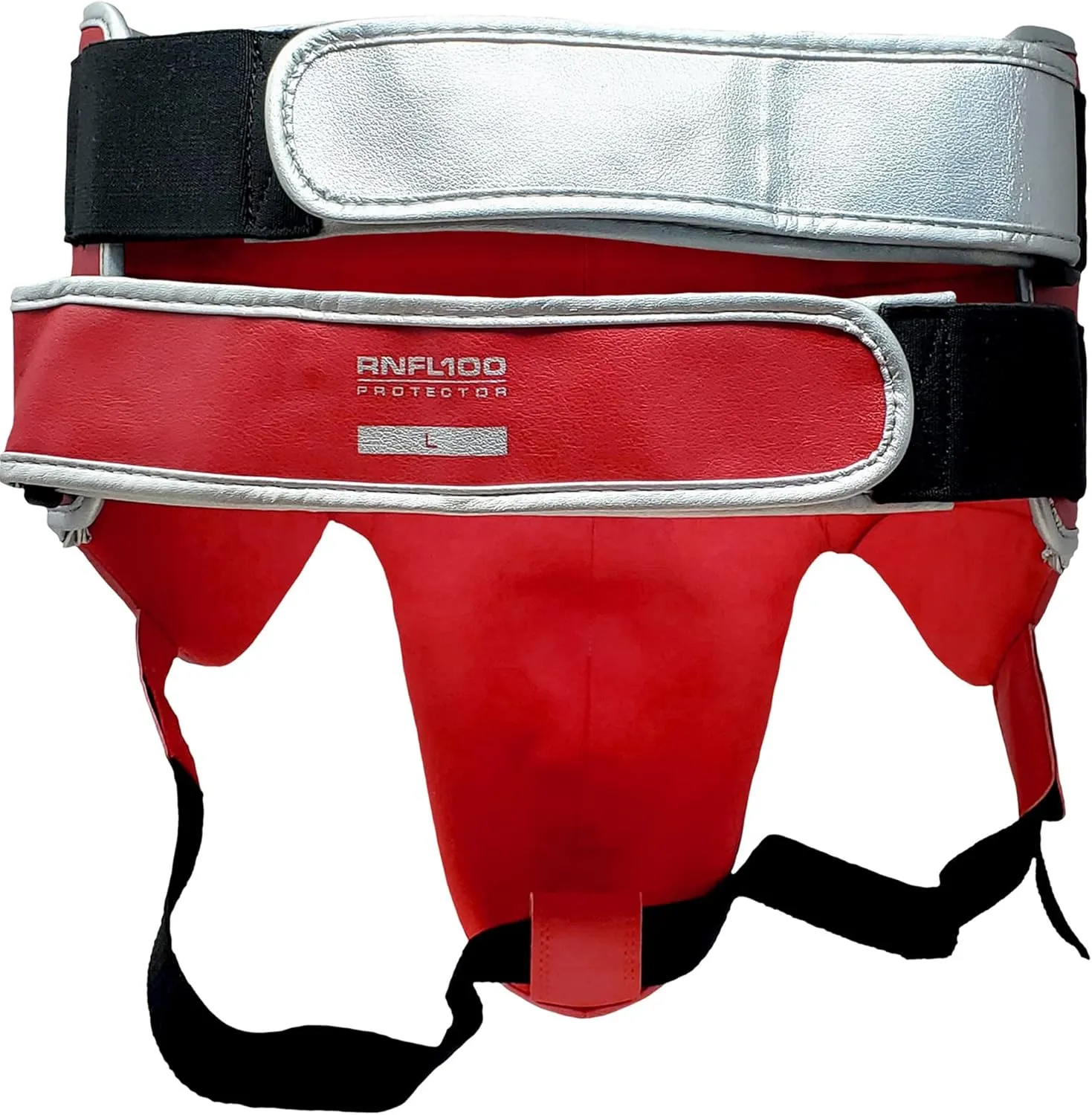 RIVAL Boxing RNFL100 Professional No-Foul Groin Protector with Dual Waist Straps, Hook and Loop Closures, Ultra-Lightweight Construction, and Super-Rich Microfibre PU
