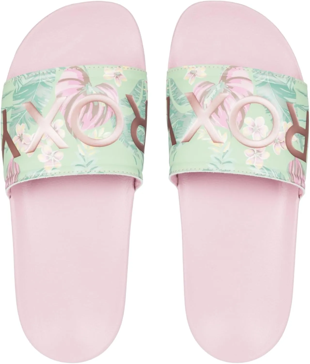 Roxy Women's Slippy Printed Slide Sport Sandal