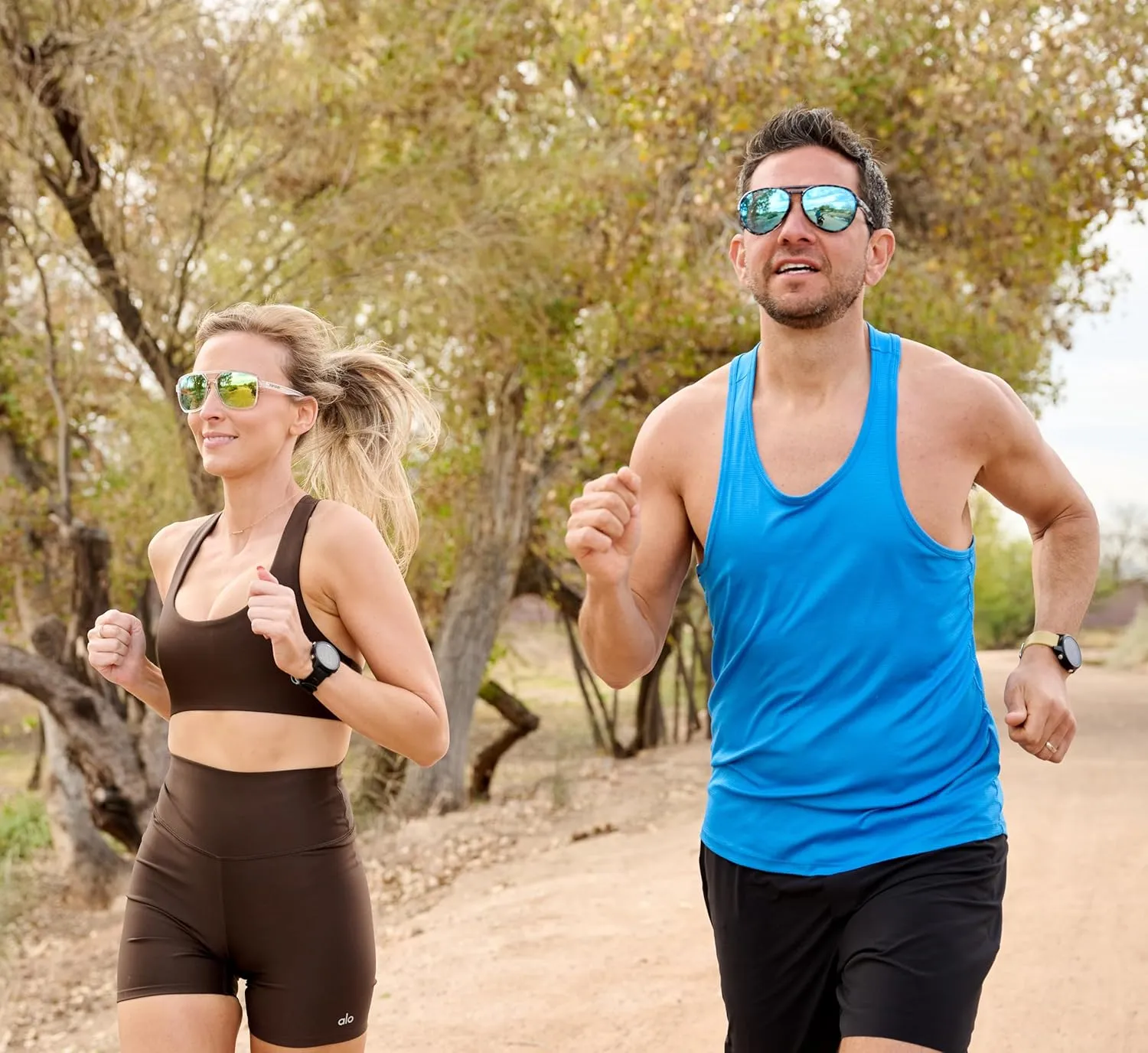 Salto Tangle Free Aviator Style Men & Womens Sunglasses - Ideal for Golf, Hiking, Running, Pickleball & Great Lifestyle Look