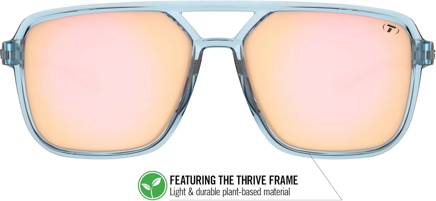 Salto Tangle Free Aviator Style Men & Womens Sunglasses - Ideal for Golf, Hiking, Running, Pickleball & Great Lifestyle Look