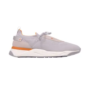 Santoni Men's Logo combined sneaker
