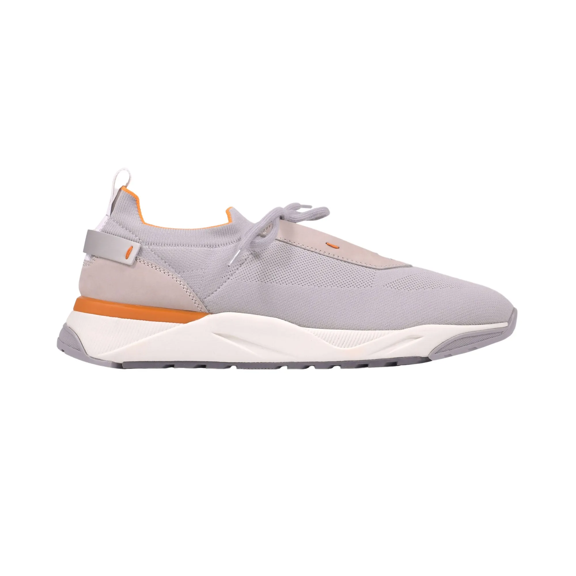 Santoni Men's Logo combined sneaker