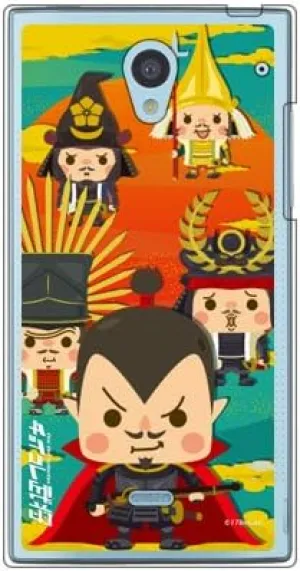 Second Skin Choikore Warlords Fubu Tenka (Clear) Design by Takahiro Inaba, for AQUOS Crystal 305SH/SoftBank SSH305-PCCL-205-Y765