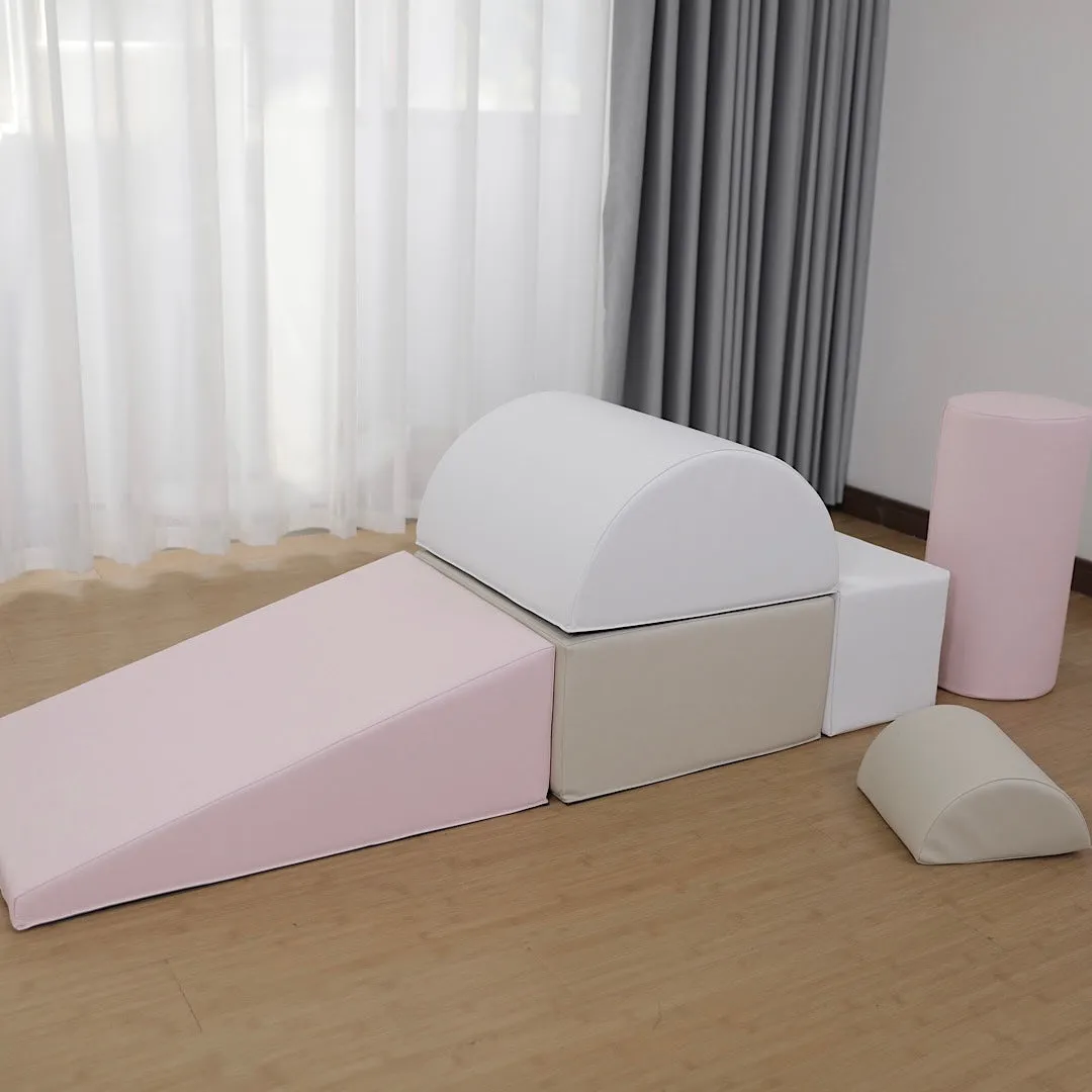 Shapes Soft Play | Pink | Sand | White