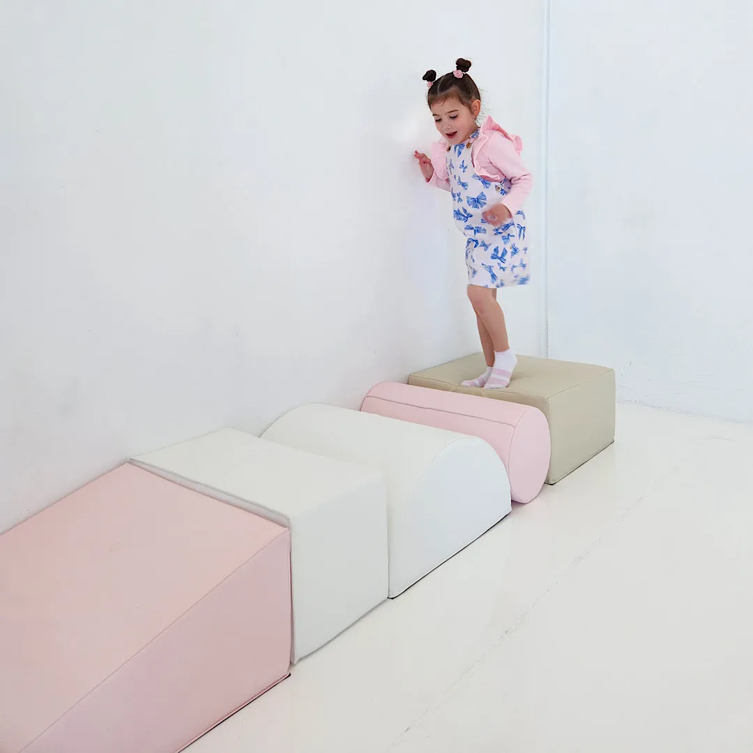 Shapes Soft Play | Pink | Sand | White