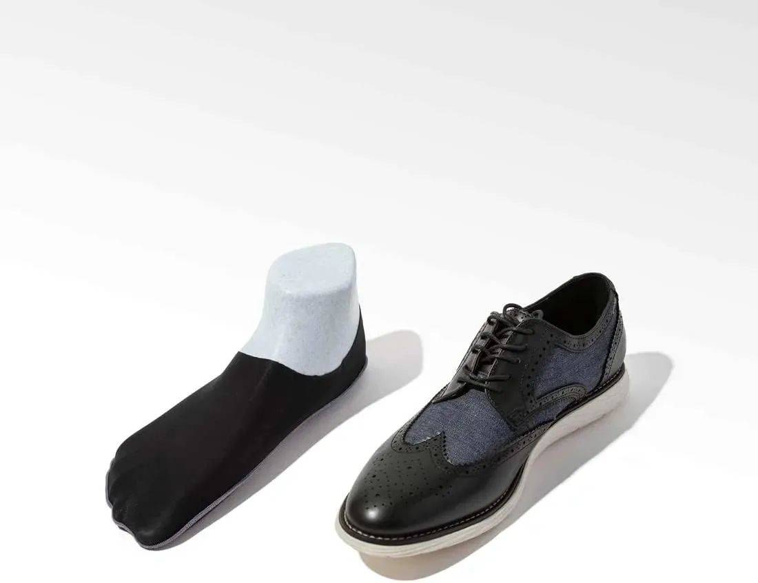SHEEC Men’s No Show Socks – Lightweight, Durable, Non-Slip for Loafers & Dress Shoes – Breathable Nylon-Cotton Blend