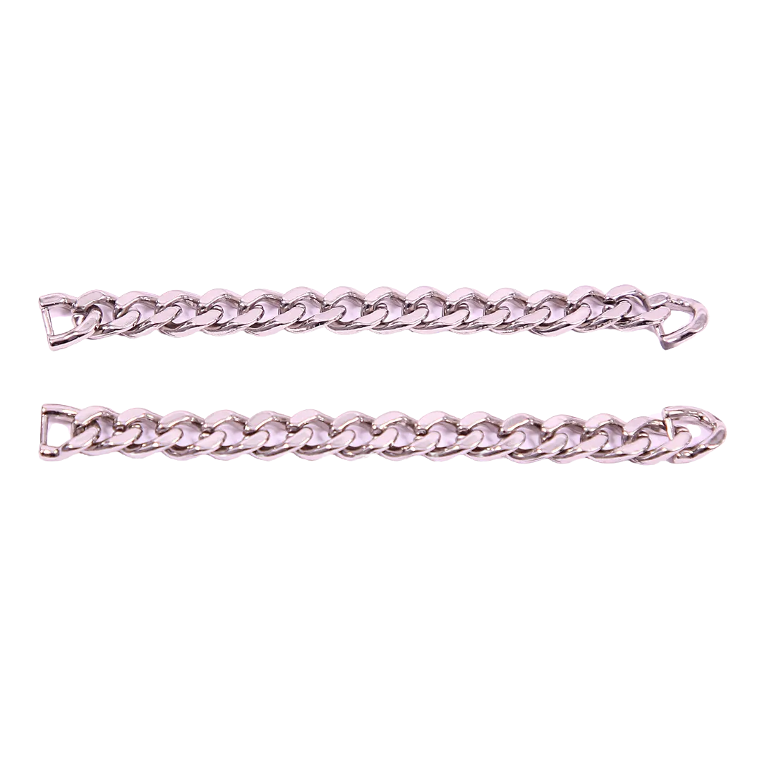 Silver Cuban Sneaker Chains For Sneakers