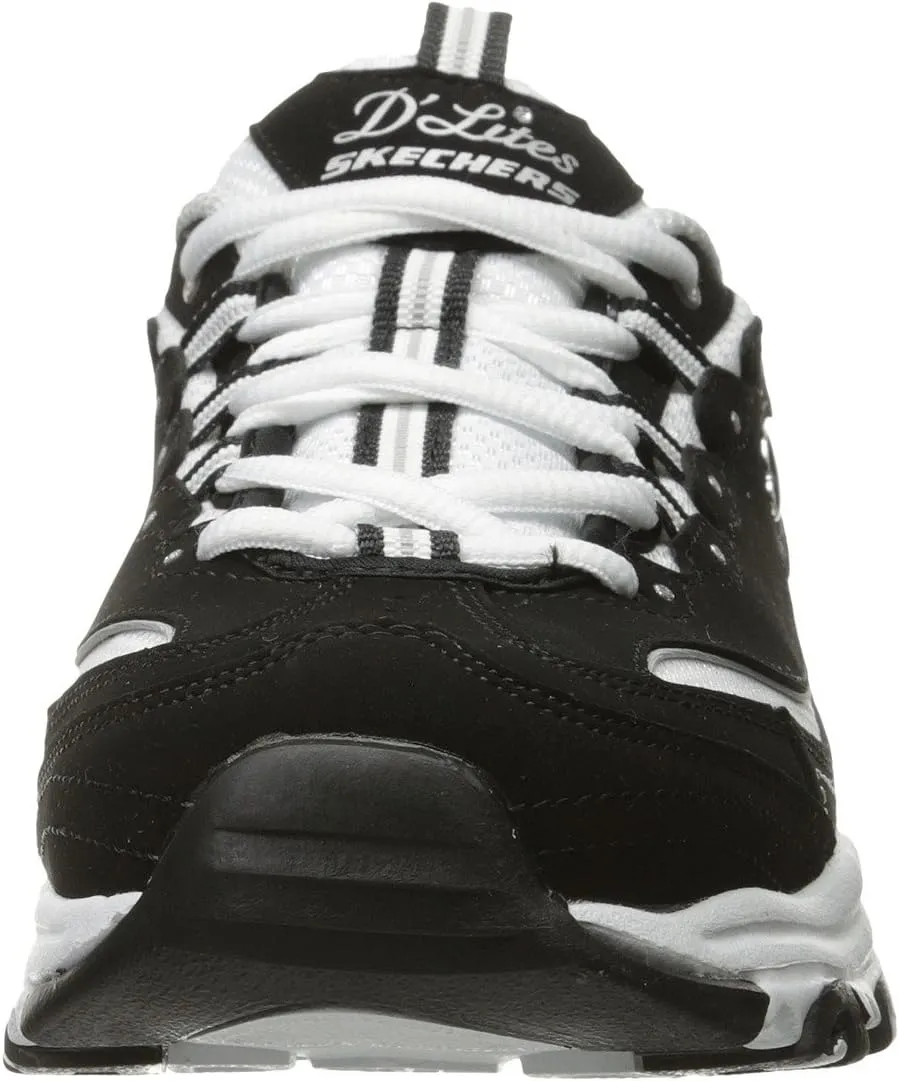 Skechers Women's D'Lites-Sparkling Rain Sneaker
