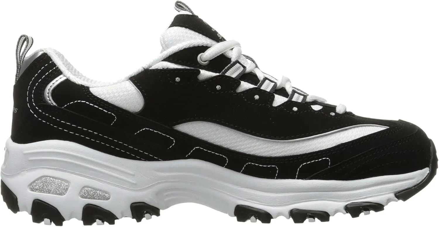 Skechers Women's D'Lites-Sparkling Rain Sneaker