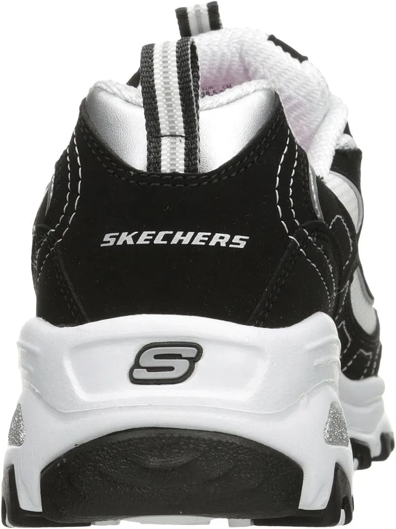 Skechers Women's D'Lites-Sparkling Rain Sneaker