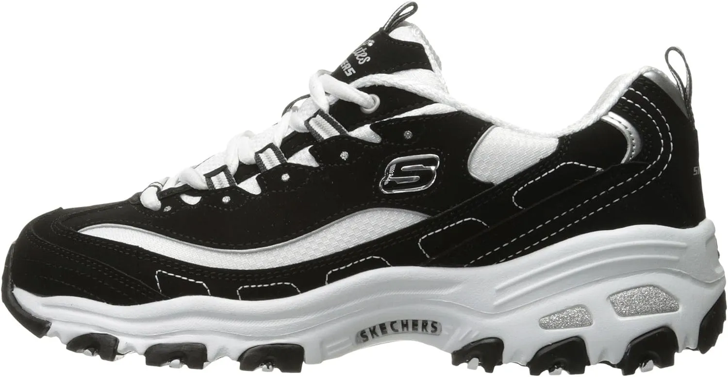 Skechers Women's D'Lites-Sparkling Rain Sneaker
