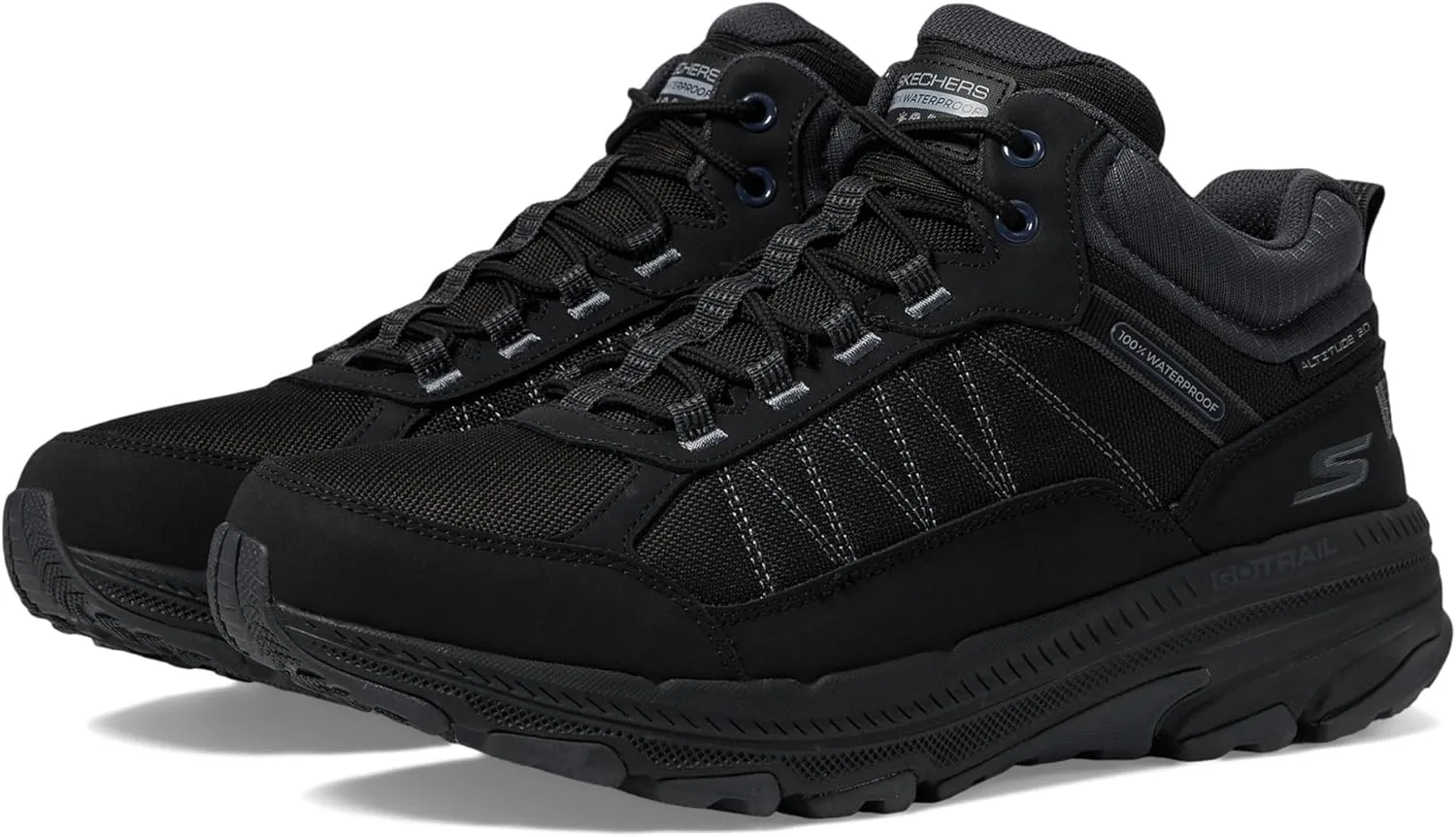 Skechers Women's Go Run Trail Altitude 2.0 Cold Creek Waterproof Hiking Shoe