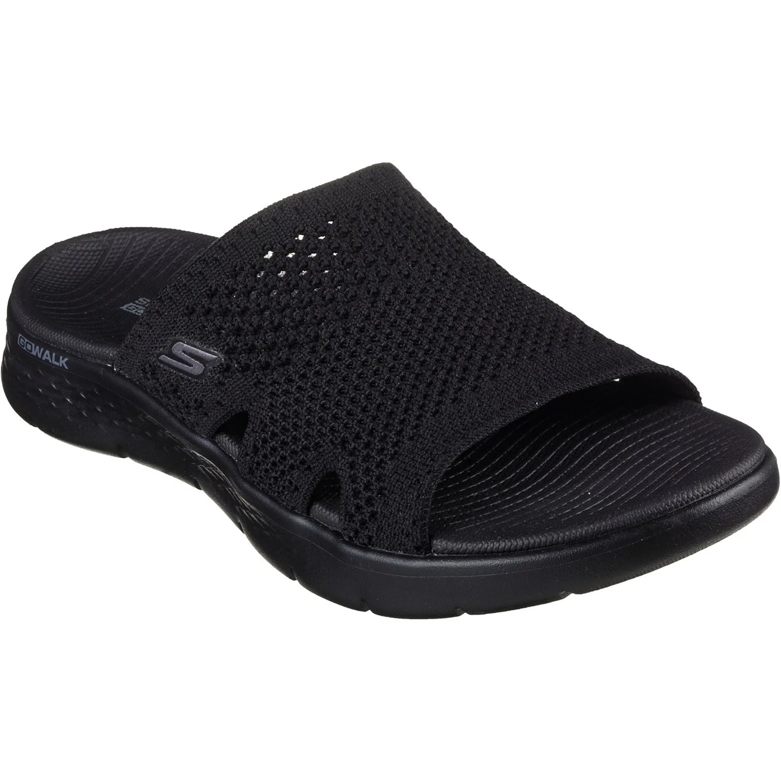 Skechers Womens GO WALK Flex Elation 141425-BBK Black Slip On Shoe