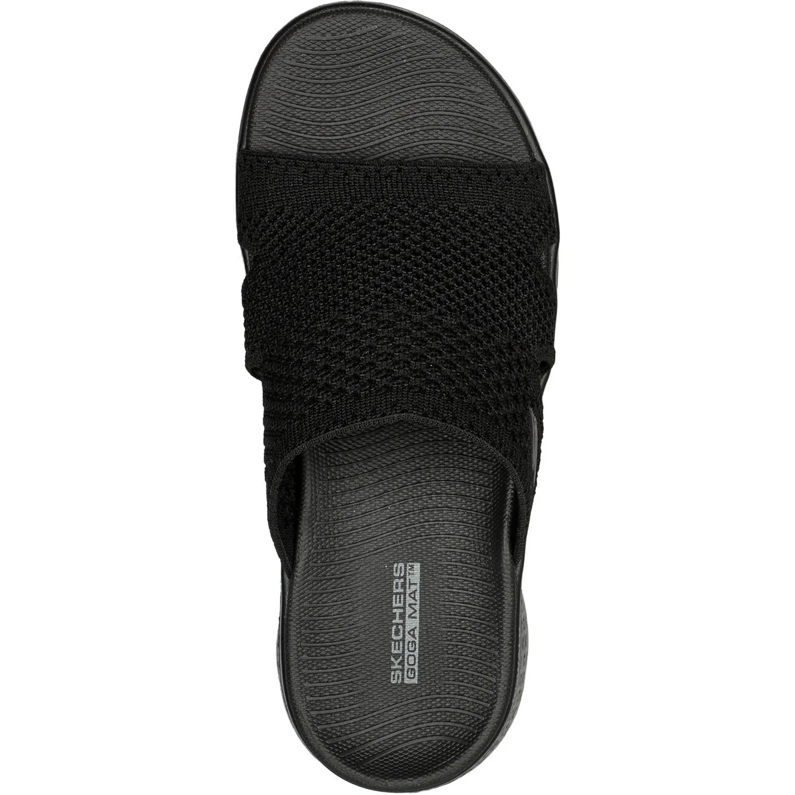 Skechers Womens GO WALK Flex Elation 141425-BBK Black Slip On Shoe
