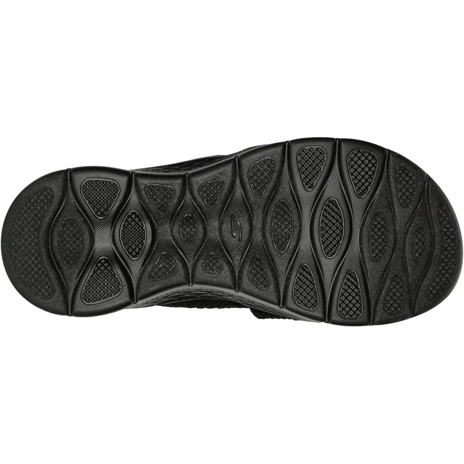Skechers Womens GO WALK Flex Elation 141425-BBK Black Slip On Shoe