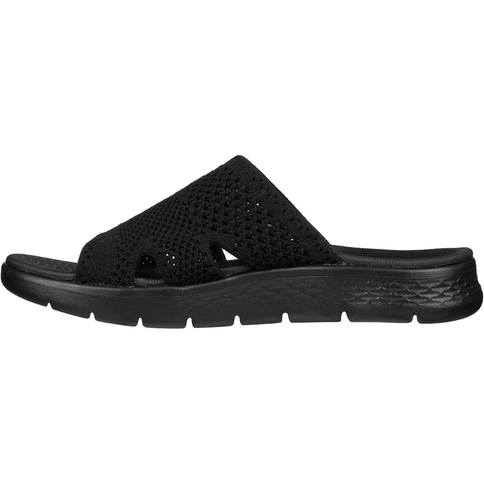 Skechers Womens GO WALK Flex Elation 141425-BBK Black Slip On Shoe