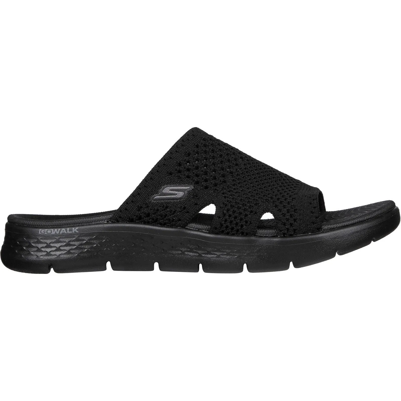 Skechers Womens GO WALK Flex Elation 141425-BBK Black Slip On Shoe