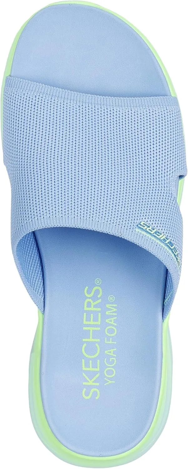 Skechers Women's Vapor Foam-Coastal Sunset Slide Sandal
