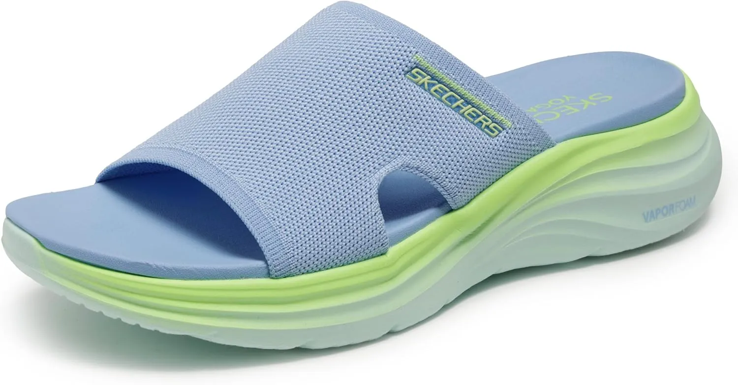 Skechers Women's Vapor Foam-Coastal Sunset Slide Sandal
