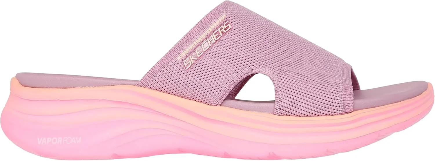 Skechers Women's Vapor Foam-Coastal Sunset Slide Sandal