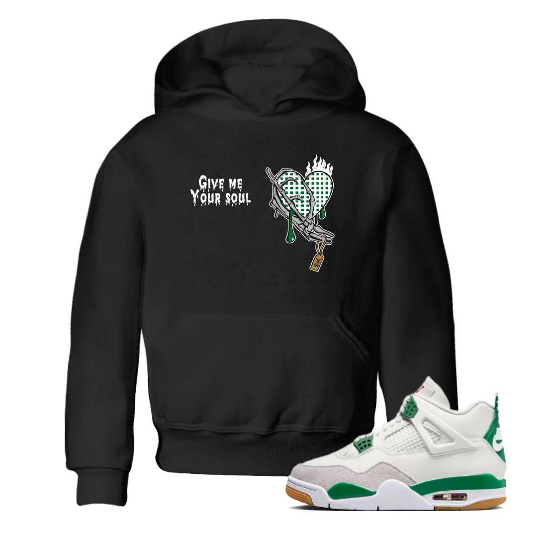 Sneaker Super affordable Soul SNRT Pine Jordan Your Air Excellent Give Kids Green Me 4 Tees -