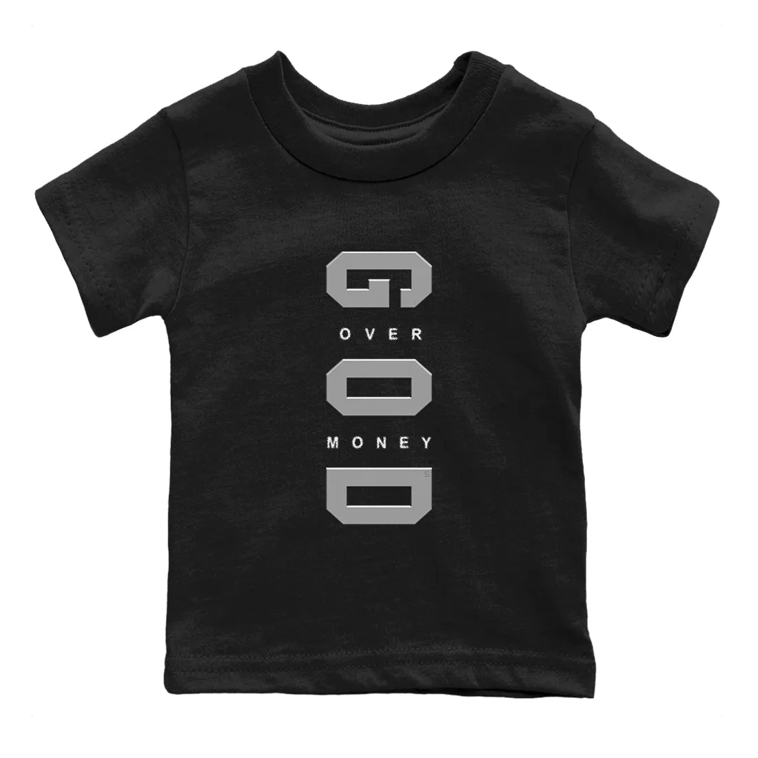 SNRT Kids Cool 9 High-tech Tees God All-in-one collection - Money Grey Over Jordan Air Sneaker