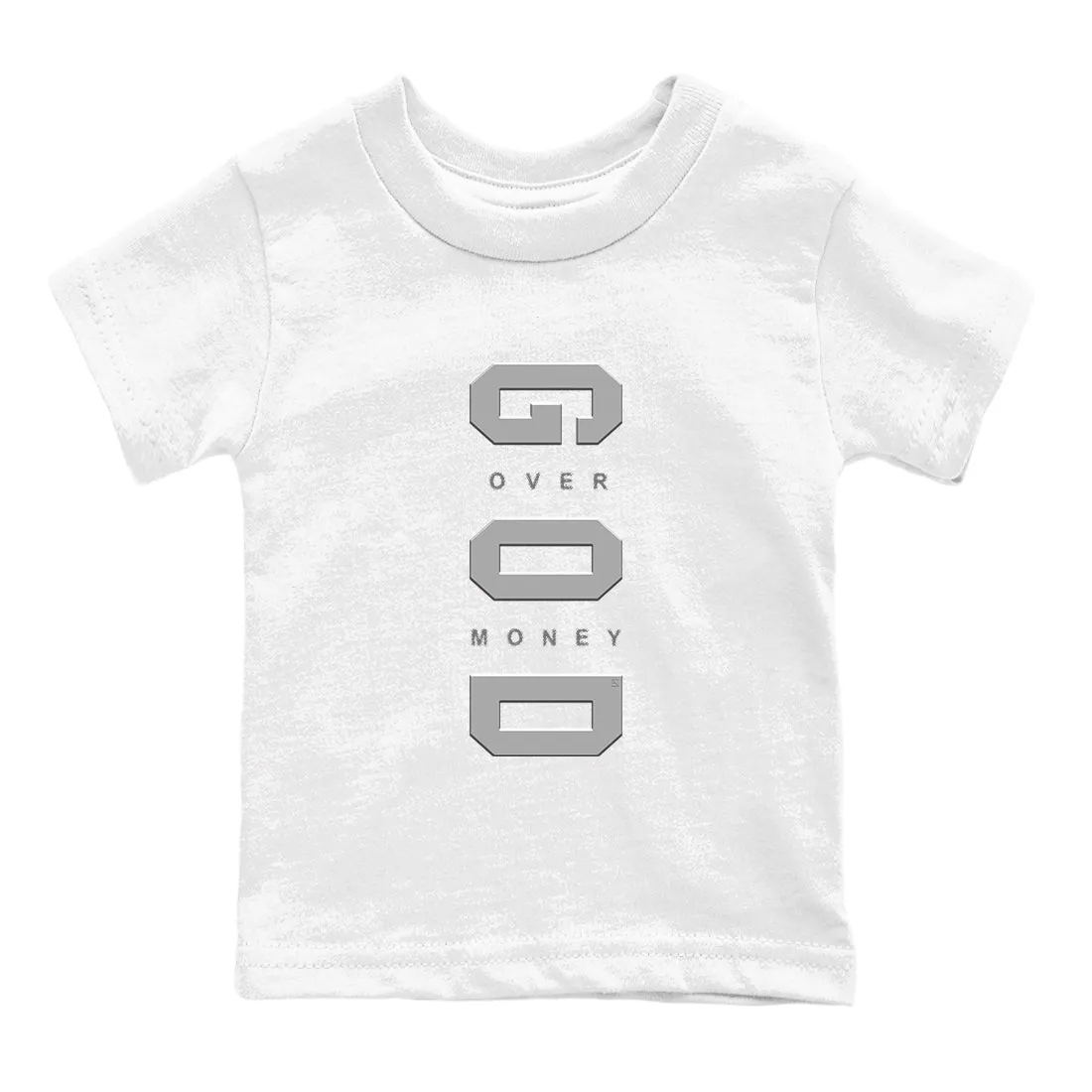 SNRT Kids Cool 9 High-tech Tees God All-in-one collection - Money Grey Over Jordan Air Sneaker