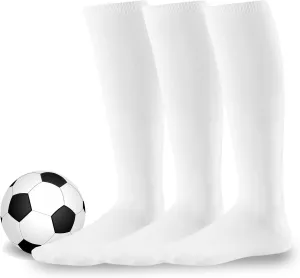 Soccer Athletic Team Sports Knee High Tube Socks Softball Baseball Kids Women Men Unisex