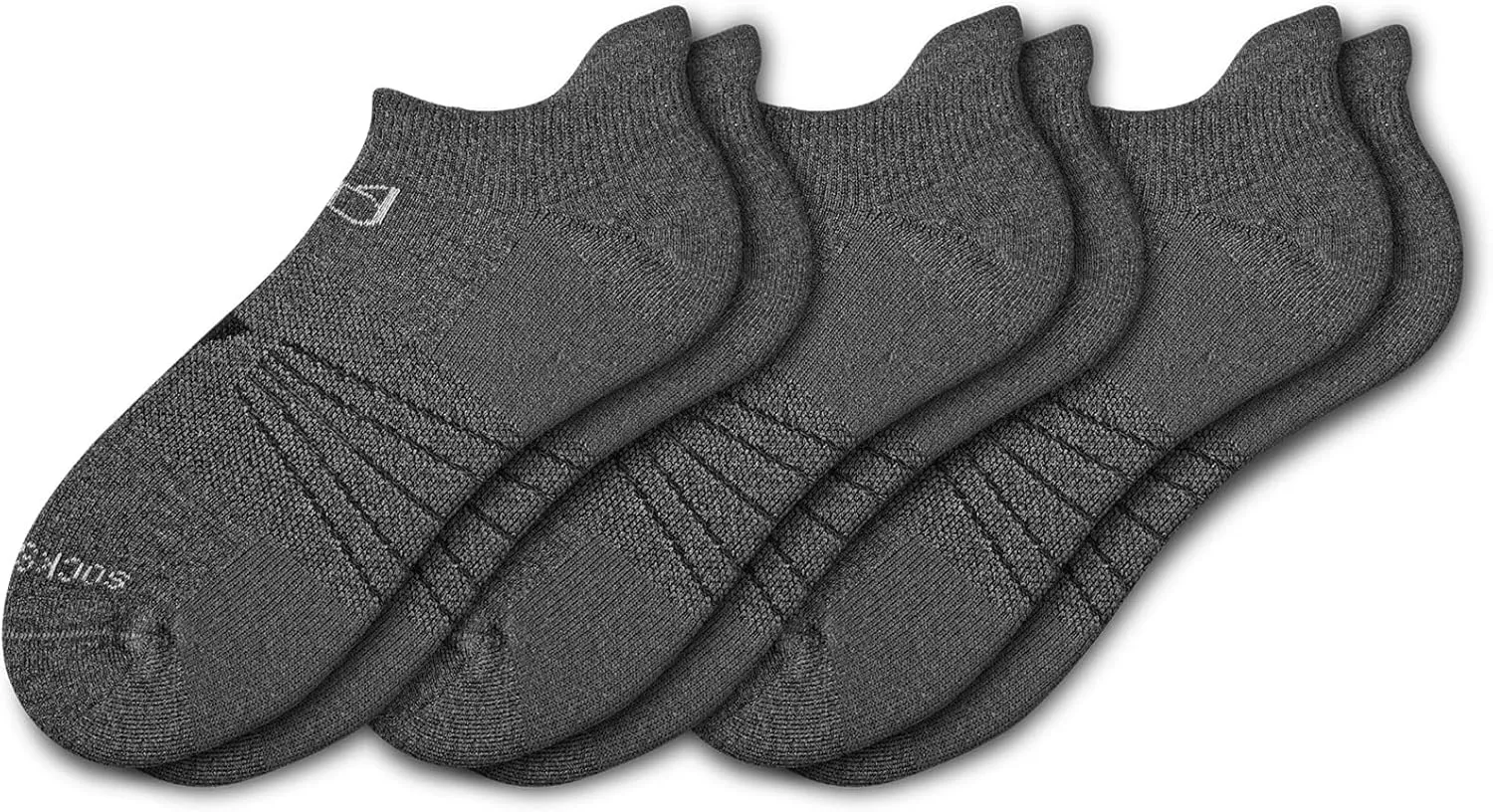 Socks Daze 3/6 Pack Men's Women's Merino Wool Ankle Running Sport Soft Thick Cushion Athletic Socks for Walking Light Hiking