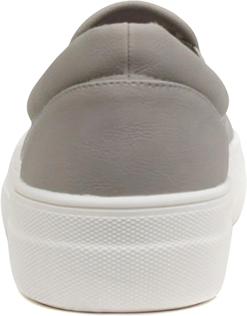 Soda Croft ~ Slip On Perforated Double Layer Foam Padded Cushion Sock Fashion Sneakers