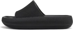 Soda “MARSHMALLOW” ~ Women Feather Recovery Slide Open Toe Lightweight Comfort Cushion Sandal
