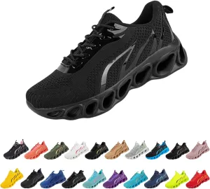 Softsfeel Women's Relieve Foot Pain Walking Shoes, Orthopedic Shoes for Wide Feet Women