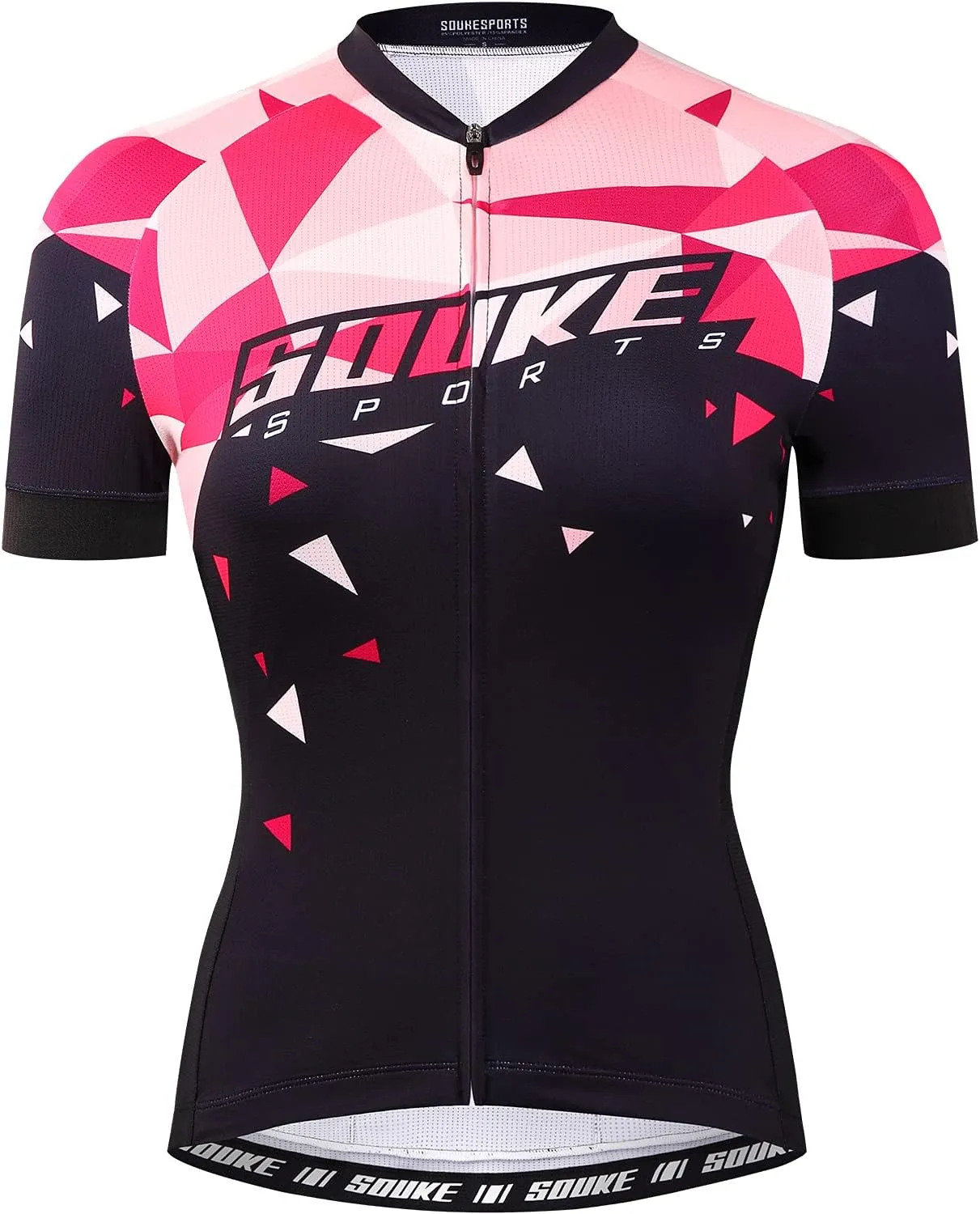 Souke Sports Women's Cycling Jersey Biking Shirts Short Sleeve Shirt Biking Clothing