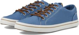 Sperry Mens Shoes Men's Striper II Lace to Toe Seasonal Sneaker, Blue Linen, 12