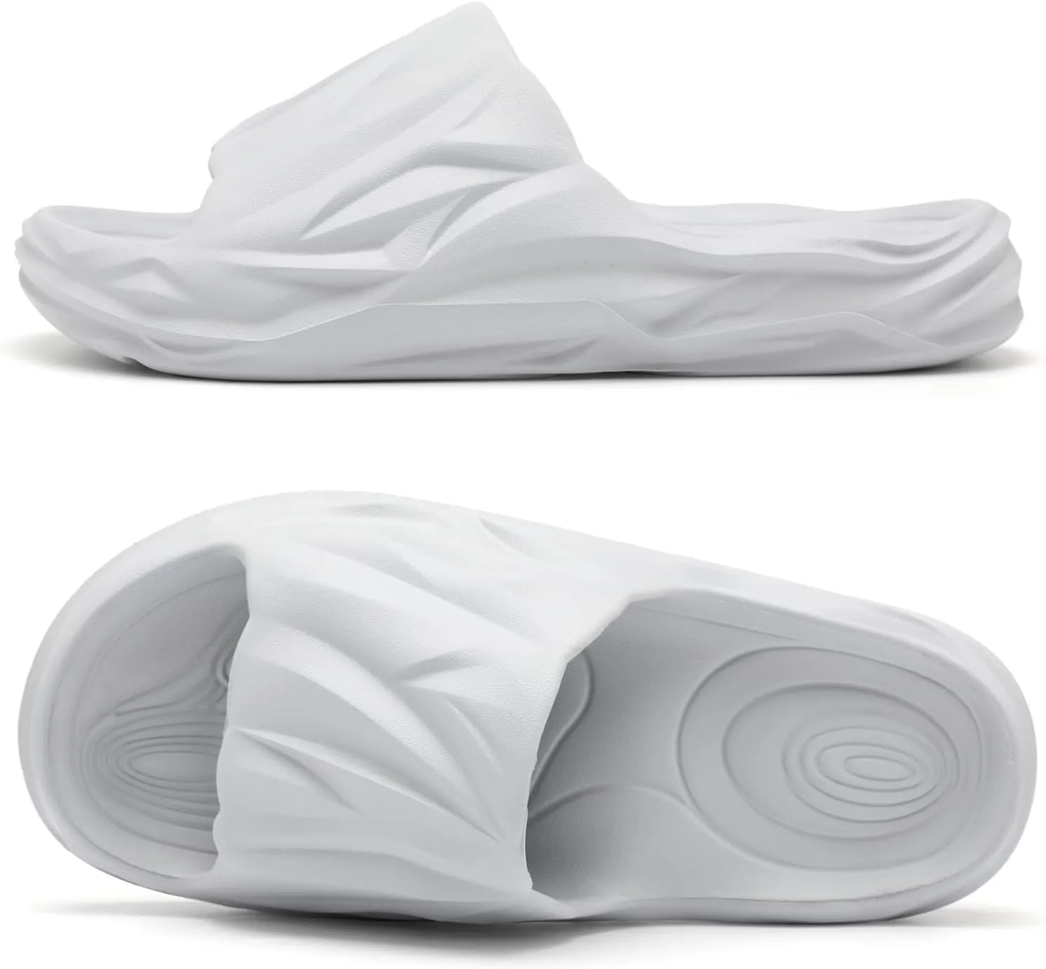 Spesoul Cloud Slides for Men Women Soft Thick Sole Slide Sandals Recovery Foam Pillow Slippers for House Shower Pool Beach Indoor Outdoor Walking