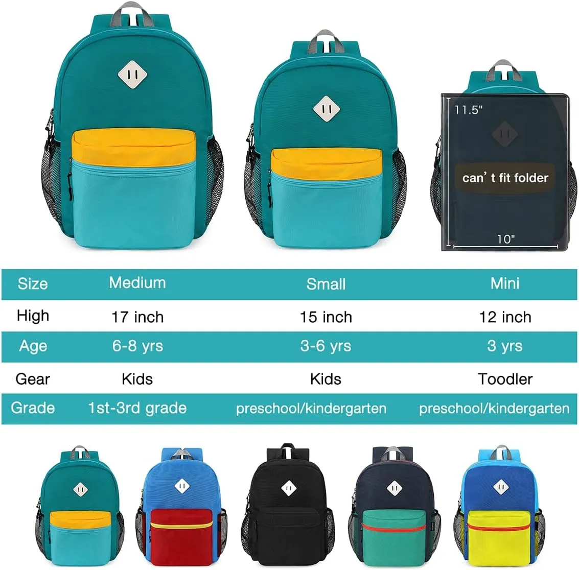 STEAMEDBUN Toddler Backpack for Boys 2-4,Kindergarten Backpack for Boys,Preschool Backpack,Mini