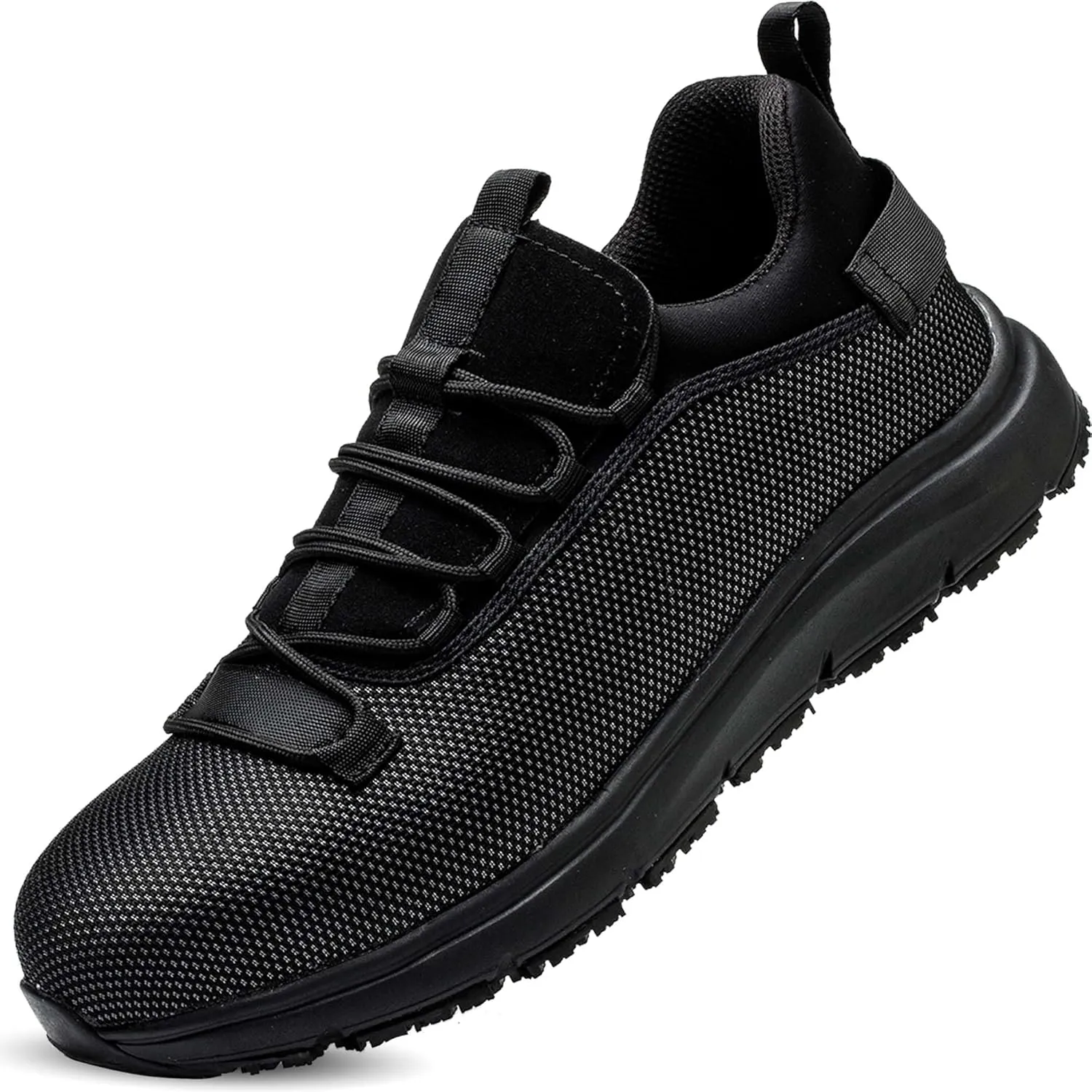 Steel Toe Non Slip Work Shoes for Men Women丨Waterproof Lightweight Safety Sneakers