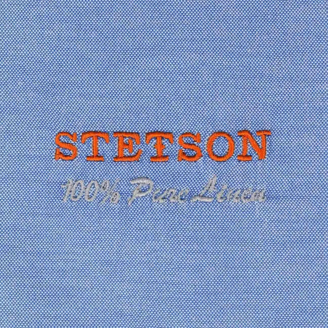 Stetson Hatteras Linen Newsboy Cap Women/Men | Made in The EU
