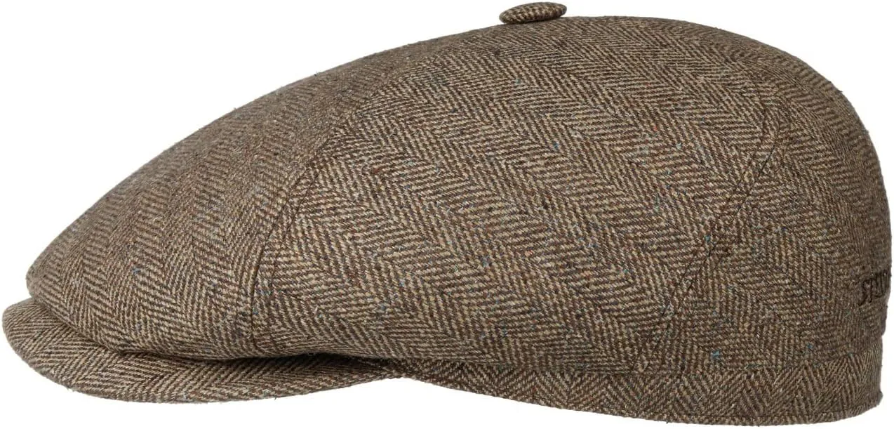 Stetson Milner Silk Flat Cap Women/Men | Made in The EU