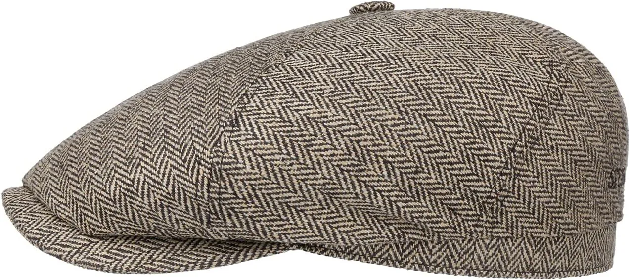 Stetson Milner Silk Flat Cap Women/Men | Made in The EU