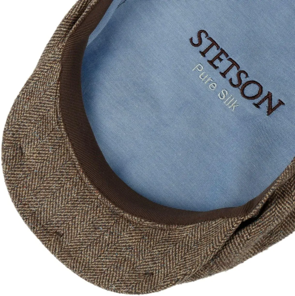 Stetson Milner Silk Flat Cap Women/Men | Made in The EU