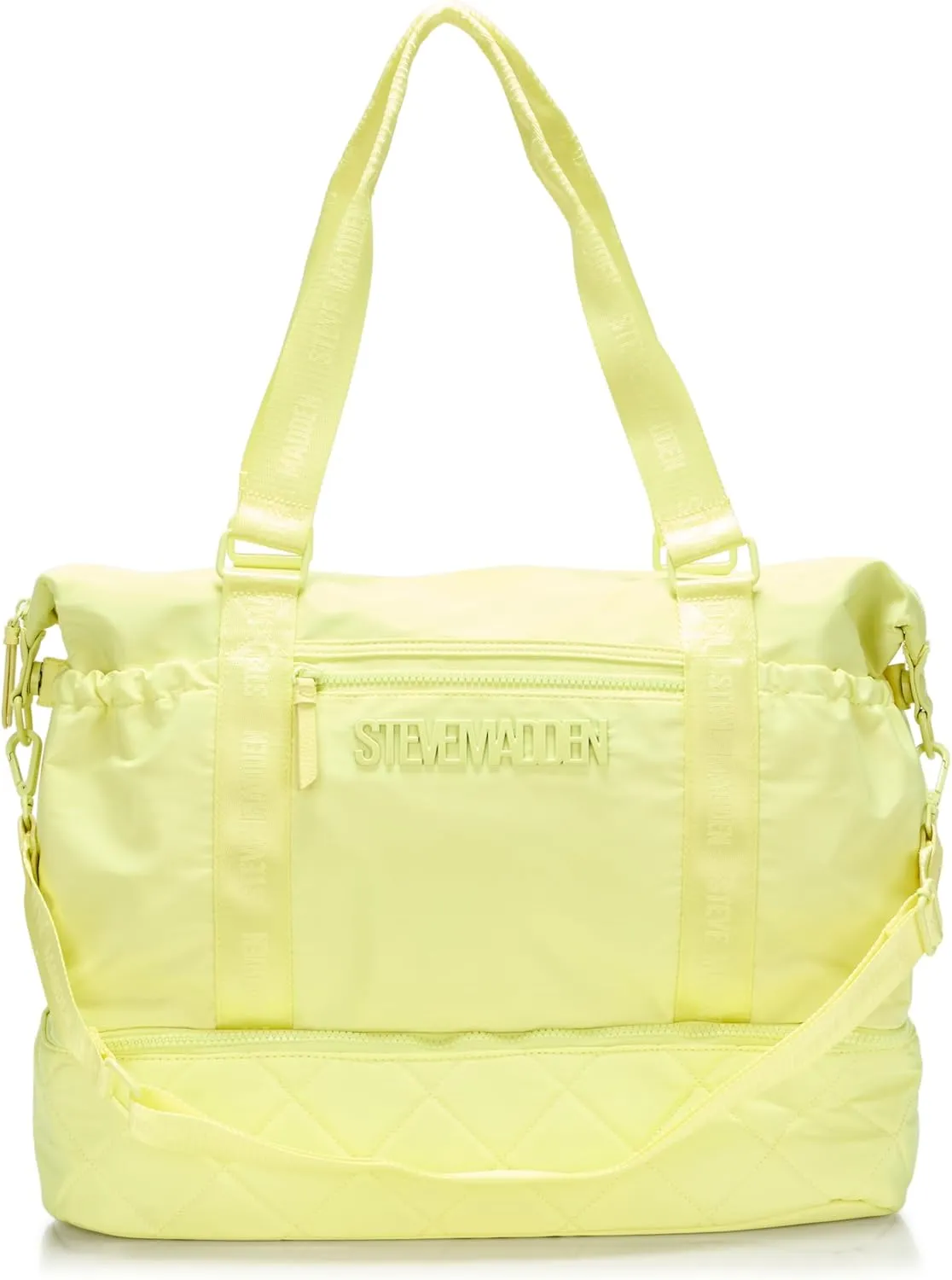 Steve Madden Barri Quilted Overnighter with Shoe Compartment